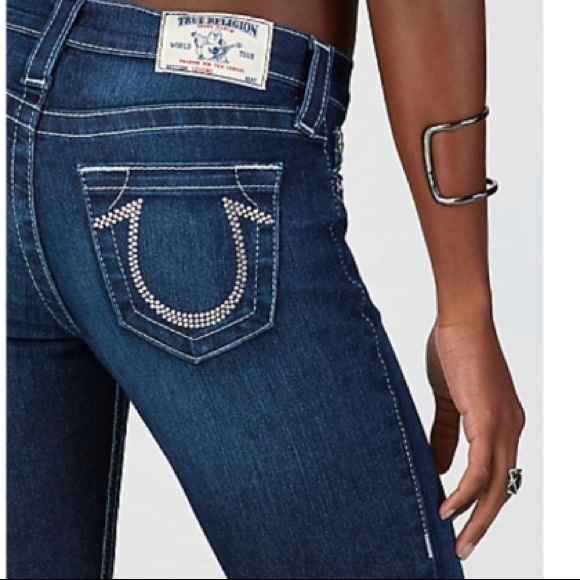 True Religion Denim - True Religion skinny bling pocket denim jeans
